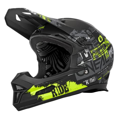 O'NEAL | Mountainbike-Helm | MTB Downhill | Robustes ABS, Ventilationsöffnungen für Luftstrom & Kühlung, ABS Außenschale | Fury Helmet Ride V.22 | Erwachsene | Multi | Größe M von O'NEAL