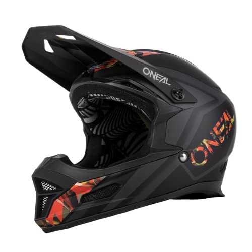 O'NEAL | Mountainbike-Helm | MTB Downhill | Robustes ABS, Ventilationsöffnungen für Luftstrom & Kühlung, ABS Außenschale | Fury Helmet Mahalo | Erwachsene | Multi | Größe XL von O'NEAL