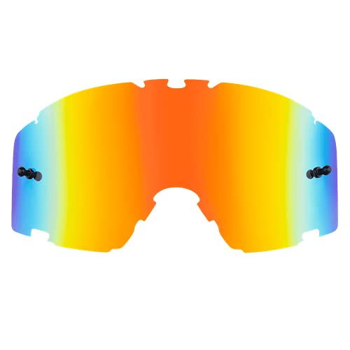 O'NEAL | Motocross-Brillen-Ersatzteile | Motorrad Enduro | Linse für maximale Lichtdurchlässigkeit, 100% UV Schutz, garantiert beschlagfreie Sicht | B-30 Goggle Spare Lens | Radium Rot | One Size von O'NEAL