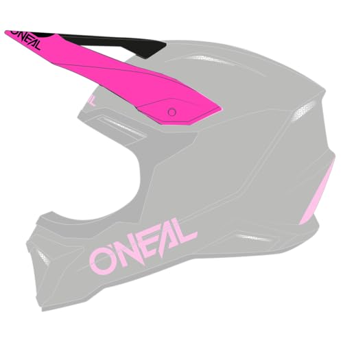 O'NEAL Unisex-Adult Solid Visor, Pink, L von O'NEAL