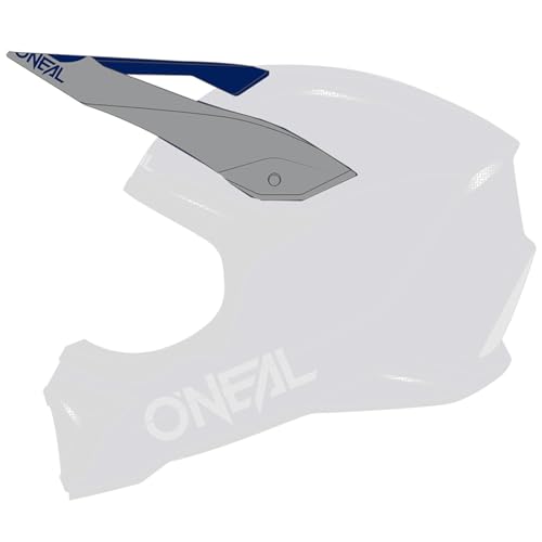O'NEAL Unisex-Adult Solid Visor Helm, Grau, Einheitsgröße von O'NEAL