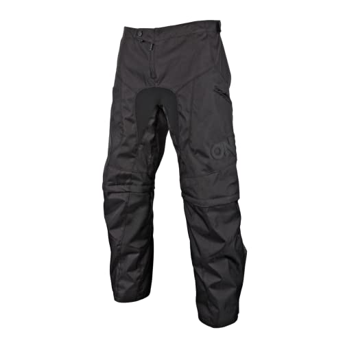 O’Neal | Enduro-Hose | Enduro MX | Strapazierfähiges Material, Wasserabweisend, Zip Off Pants, Lange Hose/Short, Hitzeresistente Panels | Apocalypse Pants | Erwachsene | Schwarz | Größe 40/56 von O'NEAL