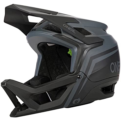 O'Neal Transition Flash DH Fahrrad Helm grau/schwarz 2023 Oneal: Größe: XL (61-62cm) von O'NEAL