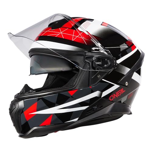 O'Neal Unisex-Adult Helmet, Black/Gray/red, L von O'NEAL