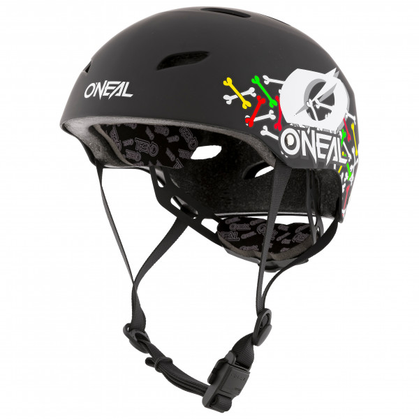 O'Neal - Kid's Dirt Lid Youth Helmet Skulls - Radhelm Gr M - 49-50 cm;S - 47-48 cm grau/schwarz von O'Neal