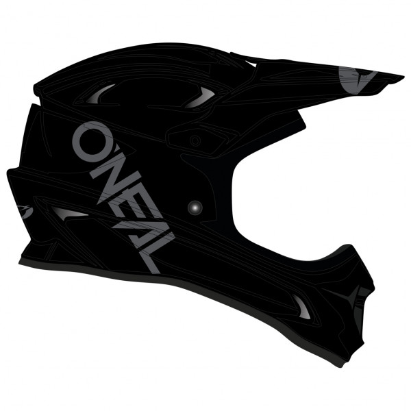 O'Neal - Sonus Helmet Solid - Radhelm Gr L;M;S;XL schwarz von O'Neal