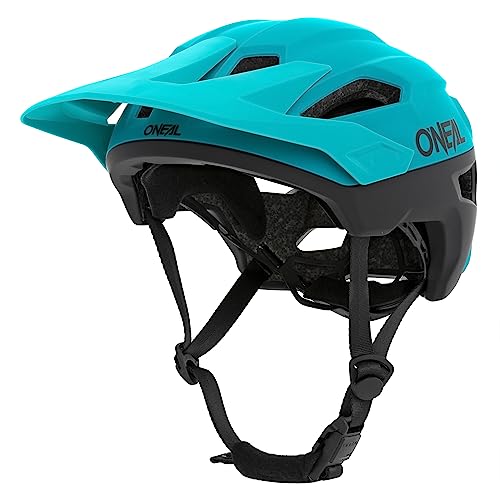 O'NEAL | Mountainbike-Helm | MTB All-Mountain | Lüftungsöffnungen zur Belüftung & Kühlung, Größenverstellsystem, Robustes ABS | Trailfinder Helmet Split | Erwachsene | Petrol | Größe L/XL von O'NEAL