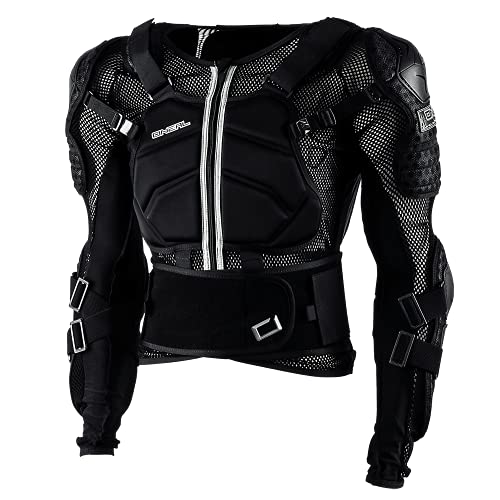 O'NEAL | Protektoren-Jacke | Motocross Enduro ATV | Verstellbare Stretchbänder, Hochschlagfestes IPX®-Material, Mesh-Paneele zur Kühlung | Underdog Protector Jacke | Erwachsene | Schwarz | Größe XS von O'NEAL