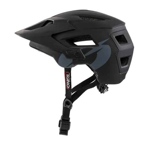 O'NEAL | Mountainbike-Helm | Enduro All-Mountain | Belüftungsöffnungen zur Kühlung, Polster waschbar, Robustes ABS | Helmet Defender Solid | Erwachsene | Schwarz | Größe L/XL von O'NEAL