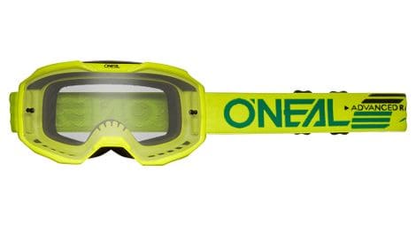 o neal b 10 solid yellow clear screen mask von O'Neal