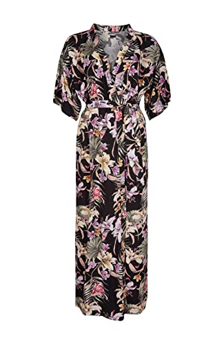 O'NEILL Damen Kimono Mix Match Lssiges Kleid, 39010 Schwarz Ao, M/L von O'Neill