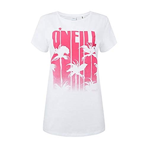 O'Neill Damen LW Graphic T-Shirt, Weiß (Super White), L von O'Neill