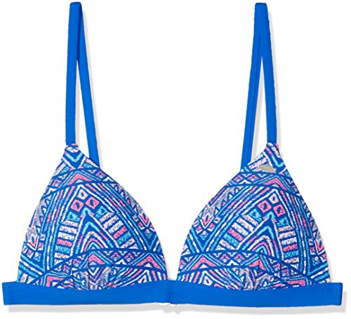 O'Neill Damen Molded Triangle top Bademode Bikini, Blue AOP W/Blue, 42C von O'Neill