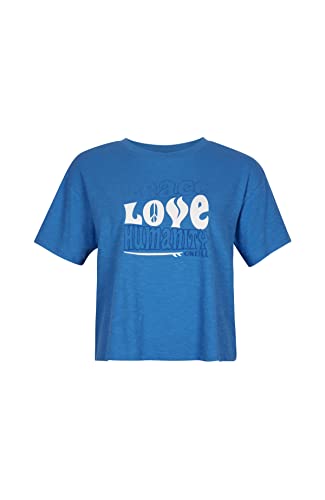 O'NEILL Damen T-Shirt mit kurzen Ärmeln, Paradise Unterhemd, 15016 Blau (Palace Blue), L/XL von O'Neill