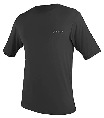 O'Neill Herren Basic Skins UPF 30 + Short Sleeve Sun Shirt, Schwarz, X-Large von O'Neill