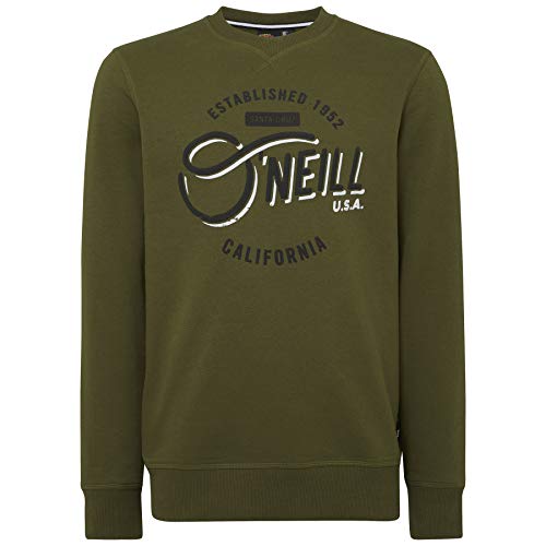 O'Neill Herren LM MUGU CALI Crew Sweatshirts, Winter Moss, x_s von O'Neill