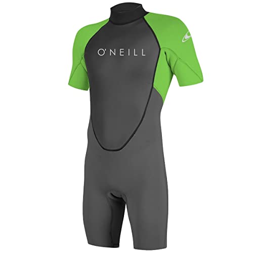 O'Neill Herren Reactor-2 2mm Back Zip Spring Wetsuit, Green, M Groß von O'Neill