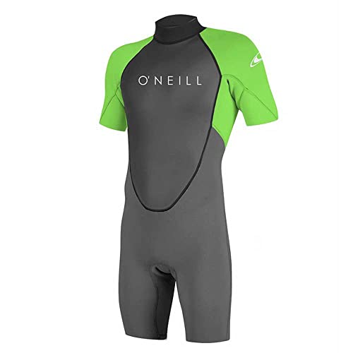 O'Neill Herren Reactor-2 2mm Back Zip Spring Wetsuit, Green, S von O'Neill