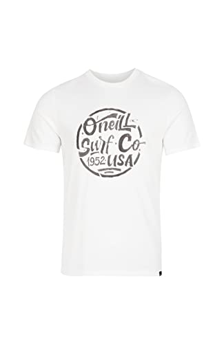 O'Neill Herren T-Shirt mit Kurzen Ärmeln Unterhemd (6er Pack), 11010 Schneeweiß, XL von O'Neill