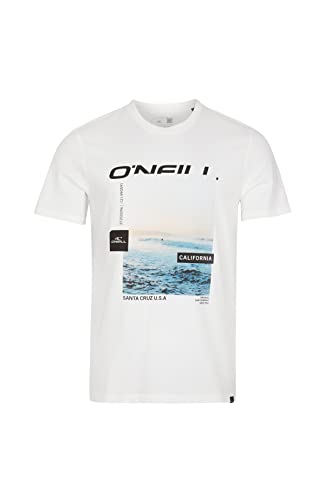O'NEILL Herren T-Shirt mit kurzen Ärmeln, Seaway Unterhemd, 11010 Schneeweiß, XXL/3XL von O'Neill