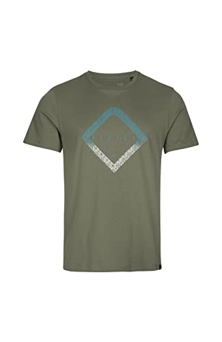 O'NEILL Herren T-Shirt mit kurzen Ärmeln, 16011 (Deep Lichen Green), M-L von O'Neill