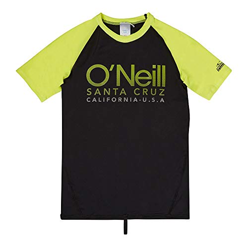 O'Neill Jungen Cali Short Sleeve Skins Shirt, Black Out, 10 von O'Neill