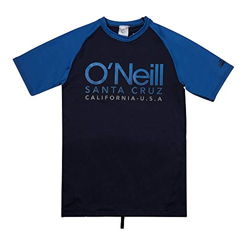 O'Neill Jungen Cali Short Sleeve Skins Shirt, Victoria Blue, 16 von O'Neill