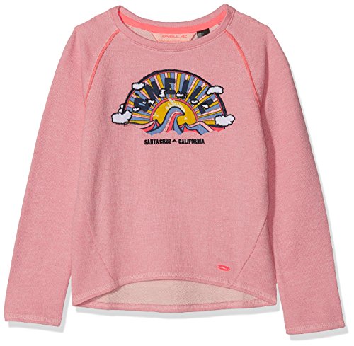 O'Neill Mädchen Rise und surf Sweatshirt Streetwear, Geranium Pink, 152 von O'Neill