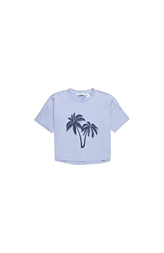 O'NEILL Lg Palm T-Shirt für Mädchen, Mädchen, 0A7392, Mehrfarbig (blasse Iris), 104 von O'Neill
