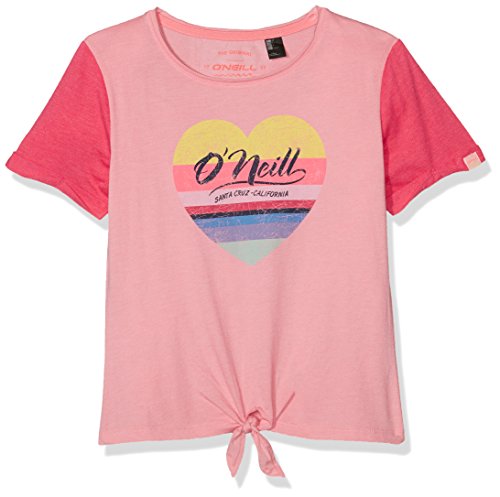 O'Neill Mädchen Shine s/SLV t-Shirt Streetwear Shirt & Bluse, Geranium Pink, 152 von O'Neill