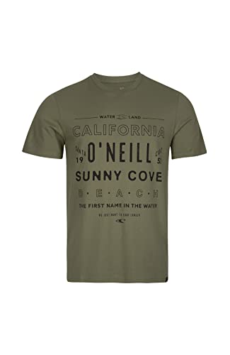 O'Neill Men's MUIR T-Shirt Men, Deep Lichen Green, S von O'Neill