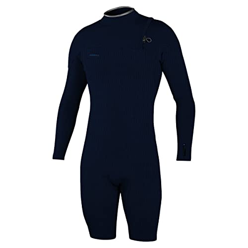 O'Neill Mens Hyperfreak Comp-X 2mm Zipless Long Sleeve Shorty Wetsuit 5572 - Abyss Oneill Mens Size - S von O'Neill