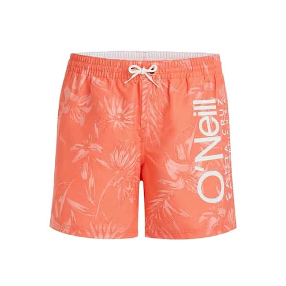O`Neill Mix & Match Cali Floral 16 Swim Herren (Orange S ) Badeshorts von O`Neill