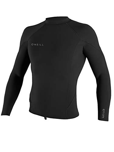 O'Neill Reactor Ii 1.5MM Neoprene Wetsuit Long Sleeve Top Black - UV Sun Protection and SPF Properties von O'Neill