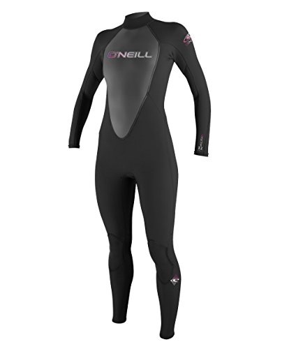 O'Neill Wetsuits Damen Neoprenanzug Reactor 3/2 mm Full Wetsuit, Black, 6 von O'Neill
