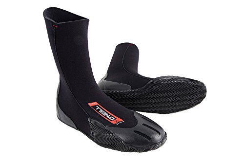 O'Neill Wetsuits Unisex-Youth 4067-002-XS O'Neill Epic 5 mm Boots-Black, XS von O'Neill