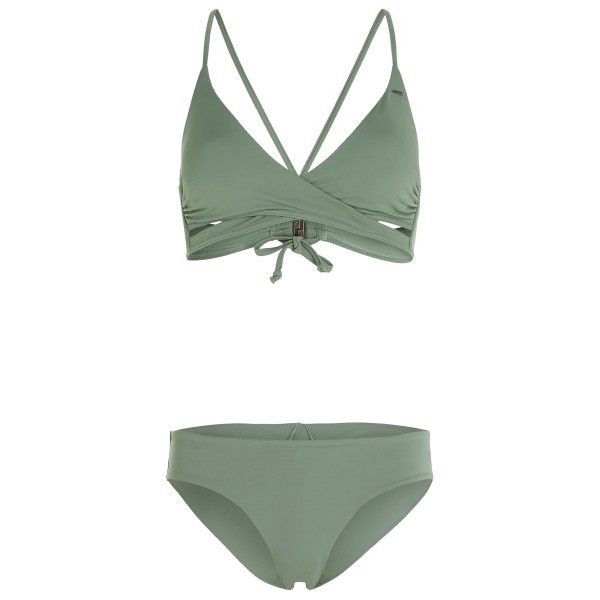 O'Neill - Women's Essentials Baay Maoi Bikini Set - Bikini Gr 38 grün von O'Neill