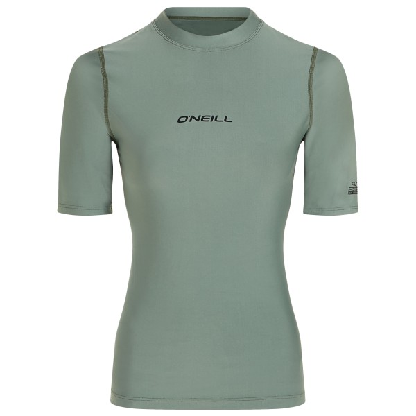 O'Neill - Women's Essentials Bidart Skin S/S - Lycra Gr M grün von O'Neill