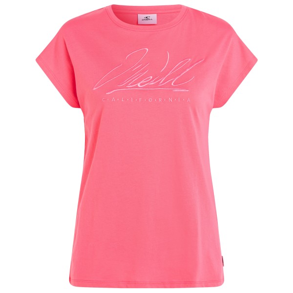 O'Neill - Women's Essentials O'Neill Signature T-Shirt - T-Shirt Gr XS rosa von O'Neill
