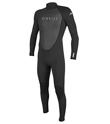 O'Neill Herren Reactor-2 3/2 mm ryg med lynlås Wetsuit, Black/Black, L EU von O'Neill