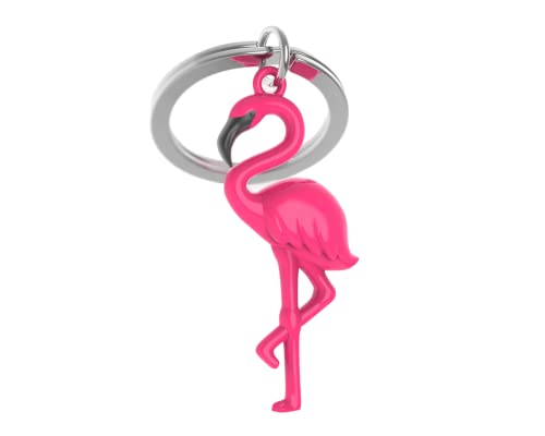 Metalmorphose – Schlüsselanhänger Flamingo – MTM144-01, Rosa, one size, Einzigartig von O meta[l]morphose