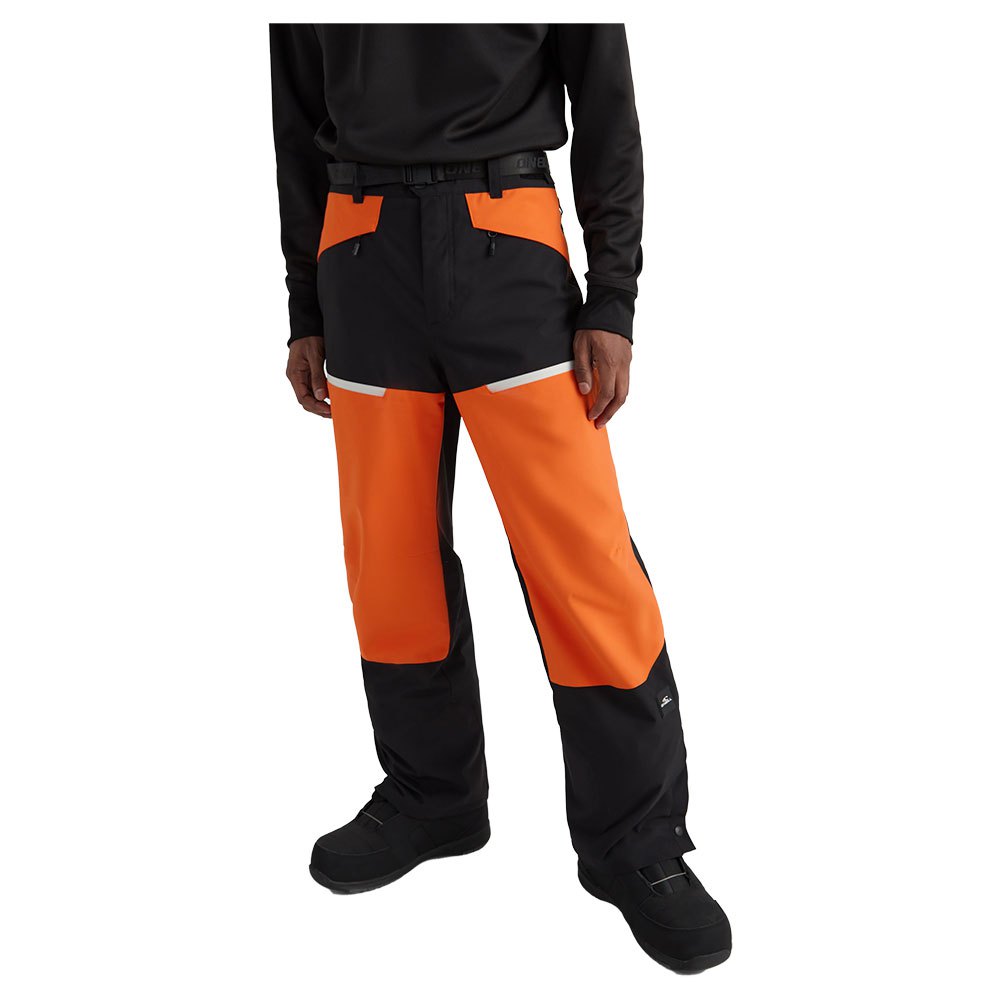 O´neill Blizzard Pants Orange,Schwarz 2XL Mann von O´neill