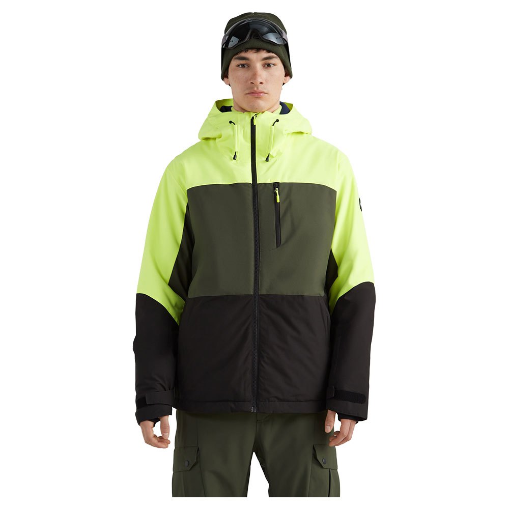 O´neill Carbon Jacket Grün,Gelb 2XL Mann von O´neill