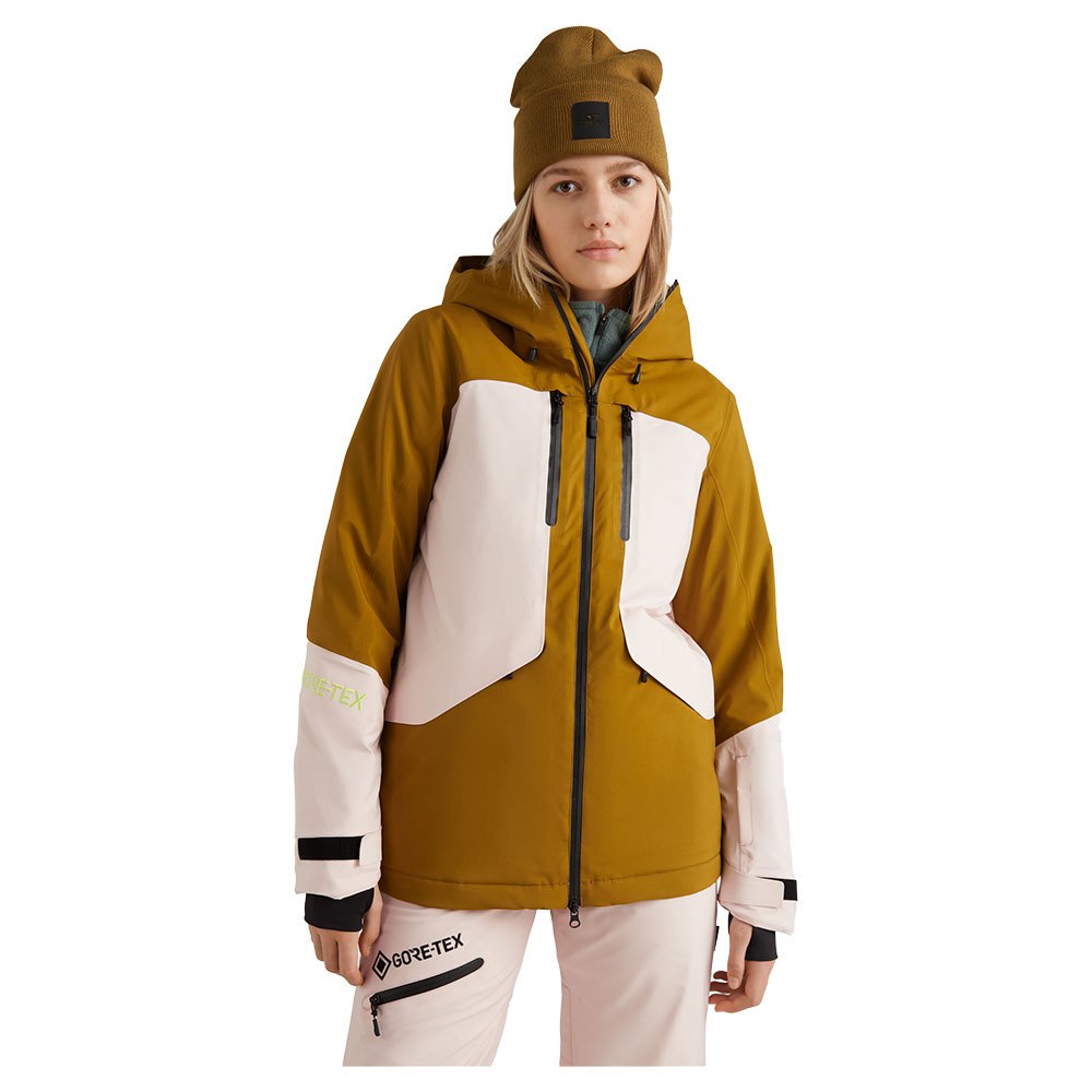 O´neill Gtx Insulated Detachable Jacket Gelb L Frau von O´neill