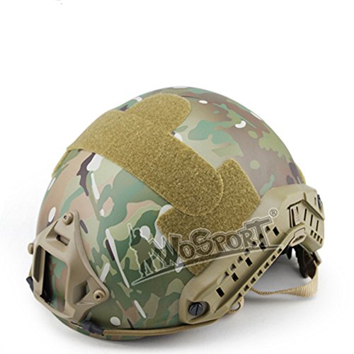 Fortgeschrittene Version Fast MH Helm Taktische Tarnung ABS Kunststoff Airsoft Paintball Multicam Protetive Gear für Wargames von OAREA