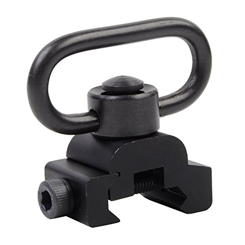 OAREA 20mm Schiene Berg Paintball Airsoft Schnellspanner Lösen QD Sling Swivel Tactical Military Sling Schleife Picatinny für Gewehr Rifle Shotgun von OAREA