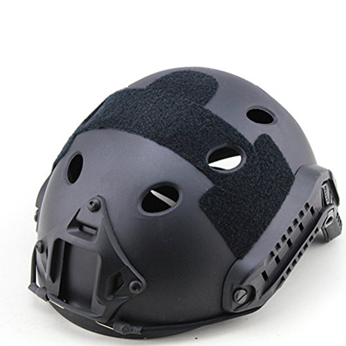 Advanced Version Tactical Fast PJ-Helm mit Maske ABS Molle Military Airsoft Paintball von OAREA