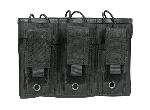 Camouflage Tactical Triple 5.56 Magazintasche MOLLE-System Magazinklemmclip-Taschenhalter-Tasche von OAREA