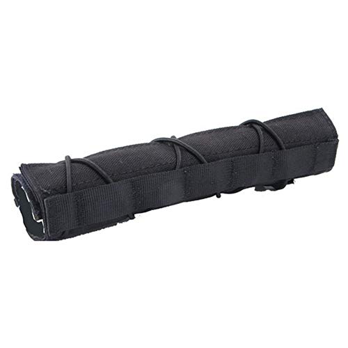 OAREA Tactical Hunting Airsoft 22 cm / 8,7 Zoll Schalldämpfer-Unterdrücker Mirage Heat Cover Shield Sleeve Shooting Schalldämpfer Baffler Protector Mutlicam von OAREA