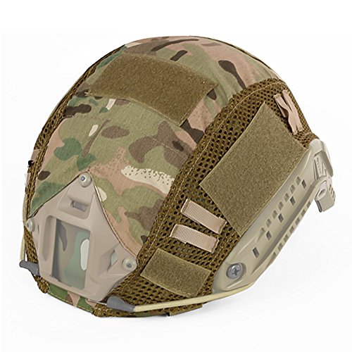 OAREA Taktische Schnelle Helmabdeckung Jagd Airsoft Paintball Tuch Stil Helm Zubehör für Militär von OAREA